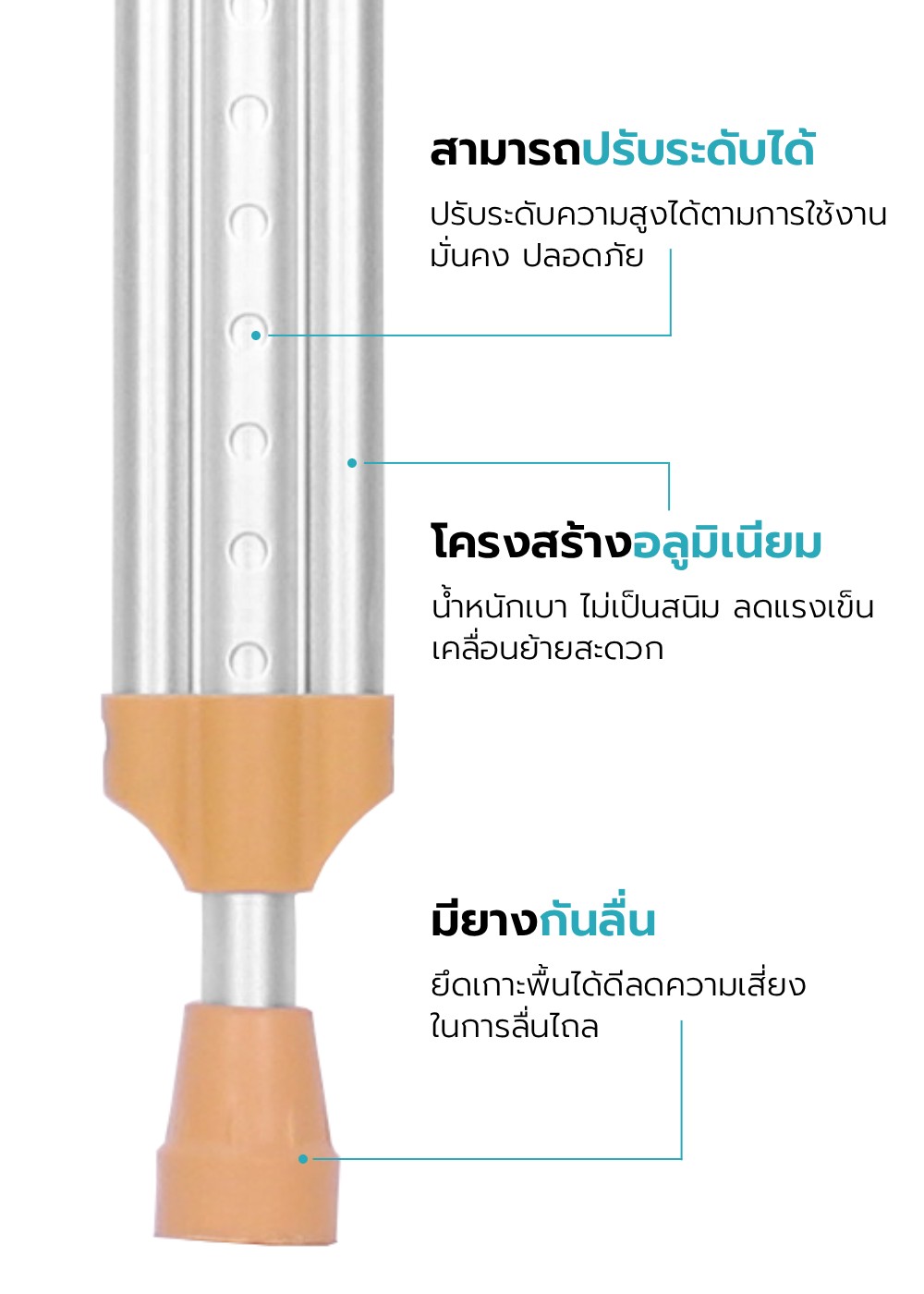 ไม้เท้า รุ่น ARAN