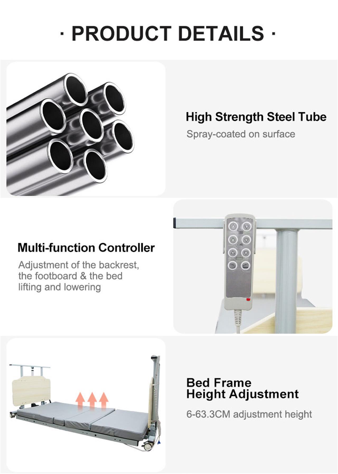 เตียงผู้ป่วยไฟฟ้า รุ่น DURANTA