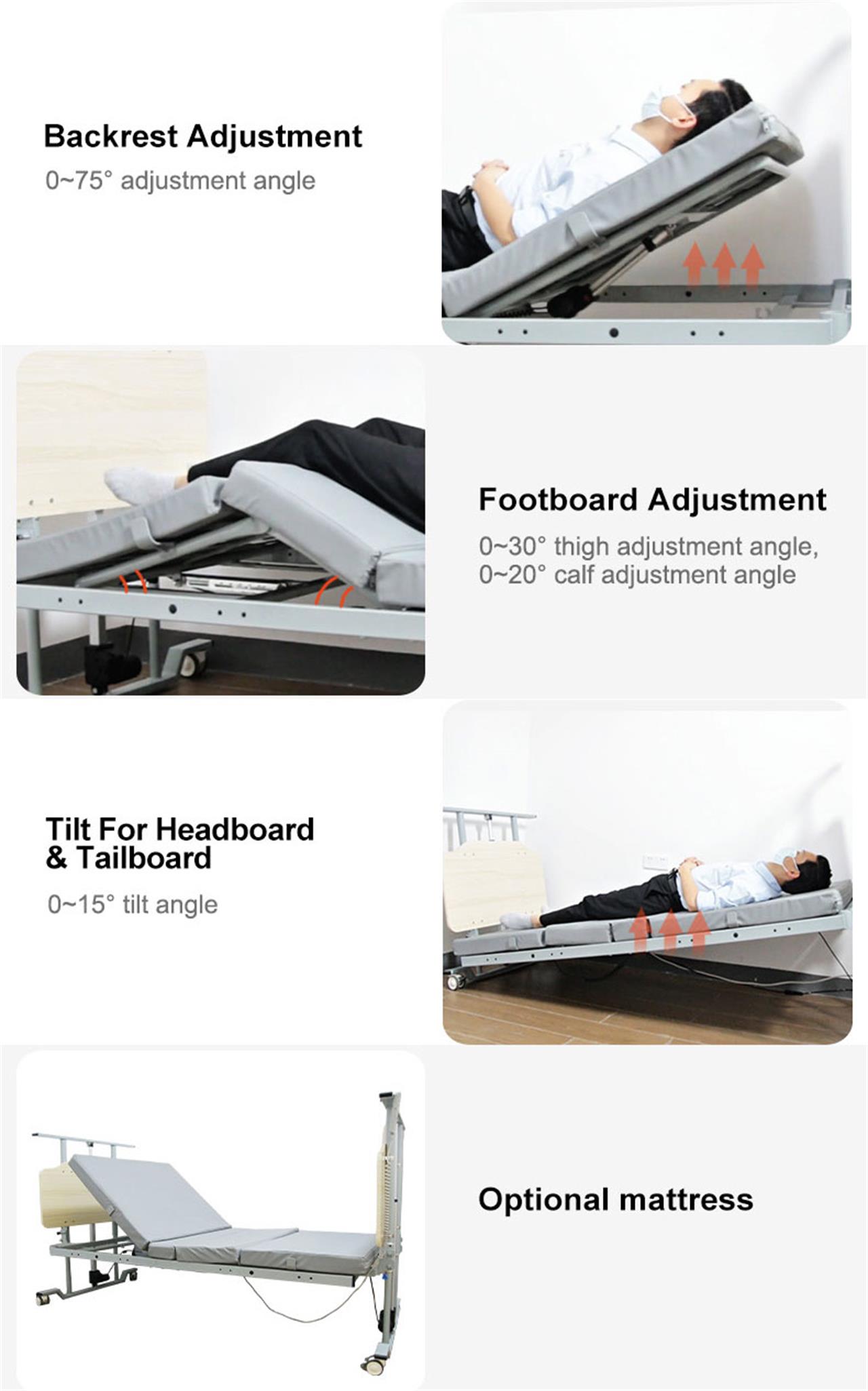 เตียงผู้ป่วยไฟฟ้า รุ่น DURANTA