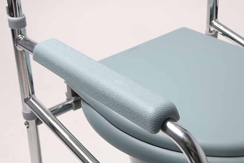 เก้าอี้นั่งถ่าย nora al medila wellness โครงอลูมิเนียม