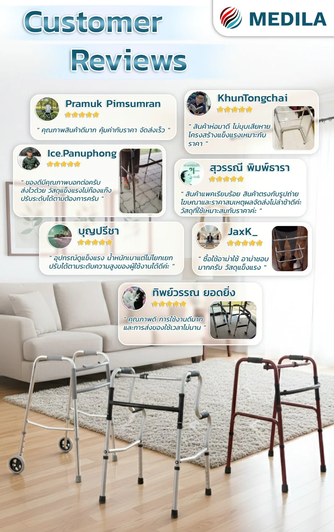 รีวิว Walker Medila Wellness